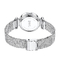 Custom Brand Logo Quartz Ladies Wrist Watch With Stainless Steel Mesh Band