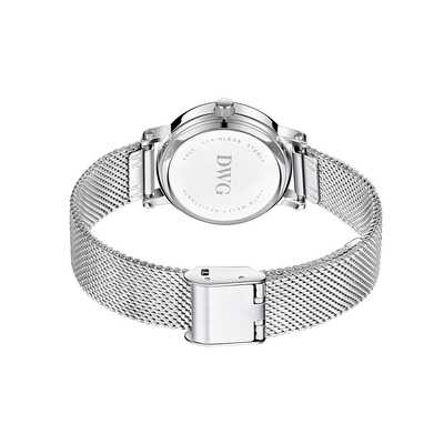 SS Strap BSCI Seiko PC21s Female Quartz Watch Matte Dial