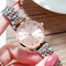 34mm Stainless Steel Wristwatches Mechanical Movement Crystal Diamond High End Watches