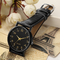 Fashion Quartz Stainless Steel Watch Luxury Leather Minimalist Watch Waterproof OEM